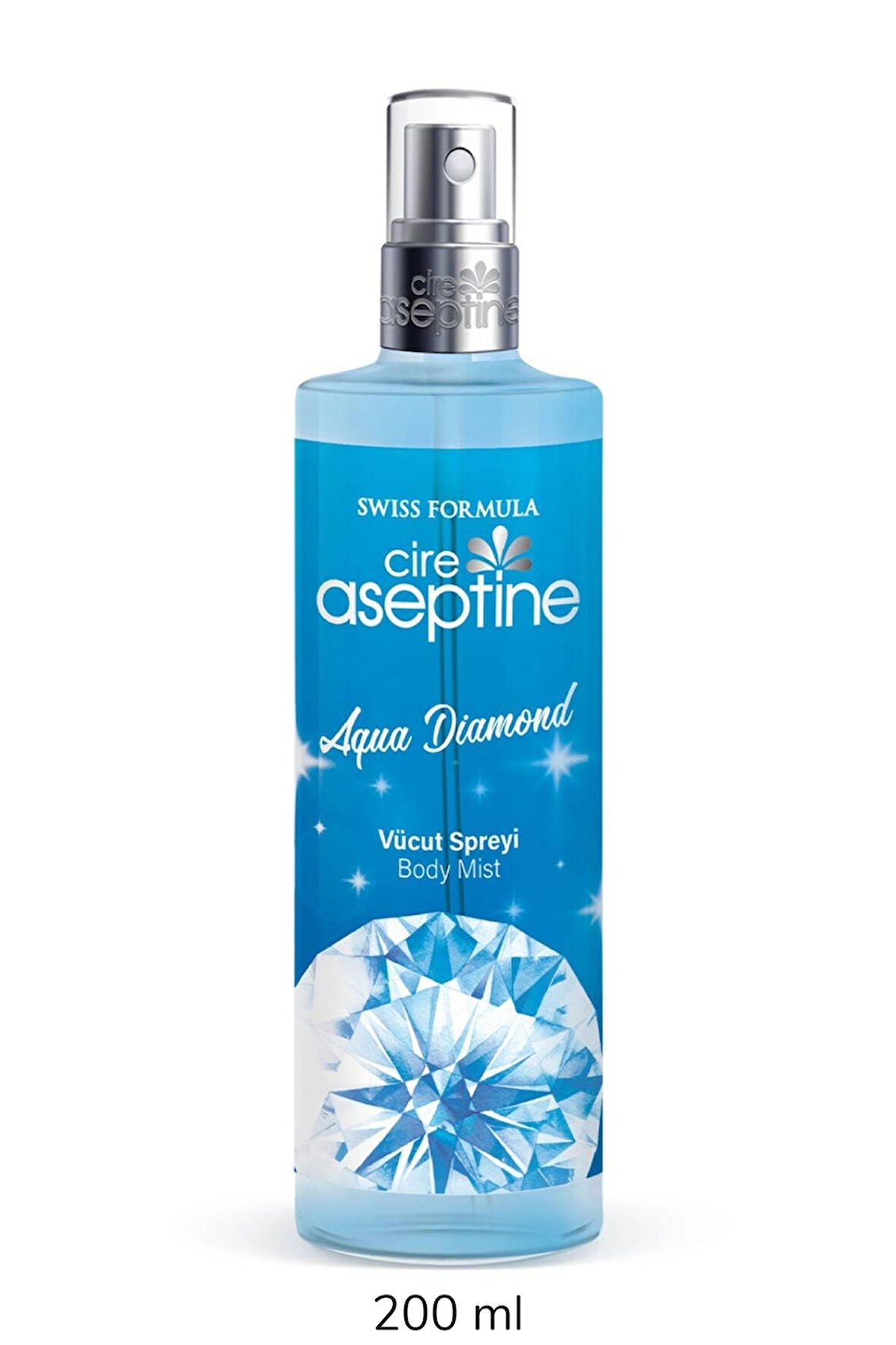 Cire Aseptine Aqua Diamond Vücut Spreyi 200 ml