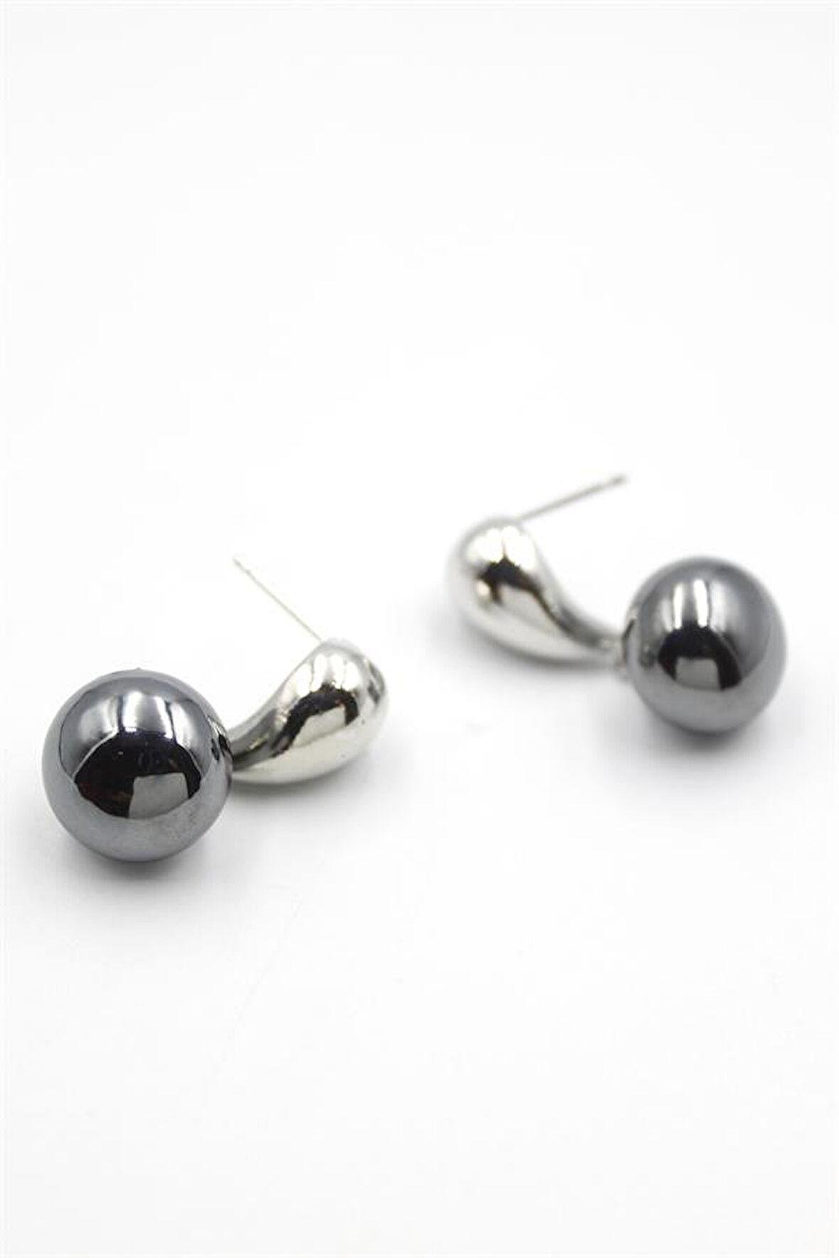 İncili Küpe - Gümüş