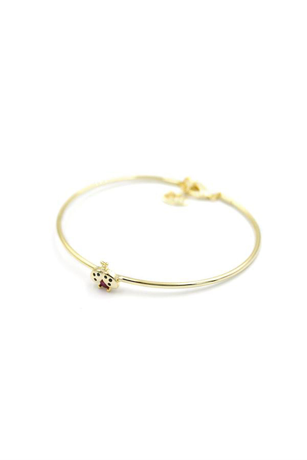 Uğur Böceği Bilezik - Altın