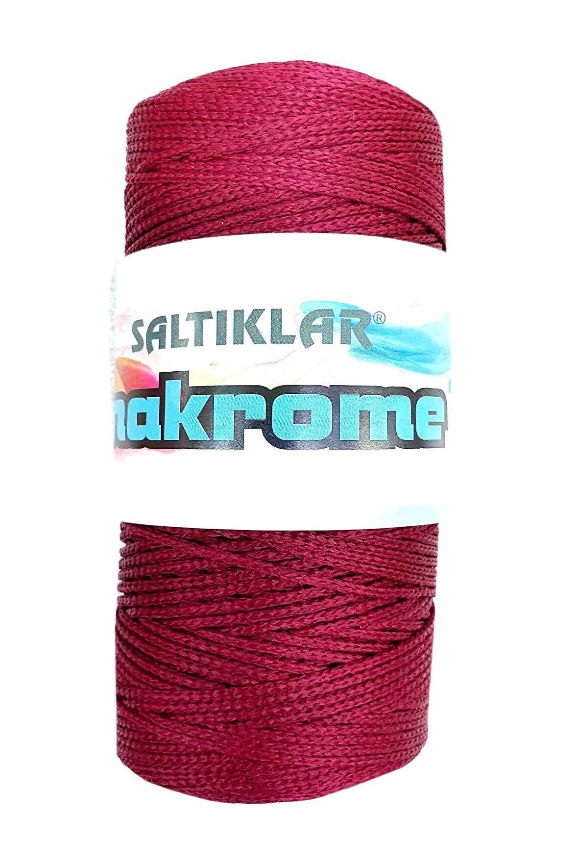 1 Adet Polyester Makrome İpi 1560 Bordo 100 gr