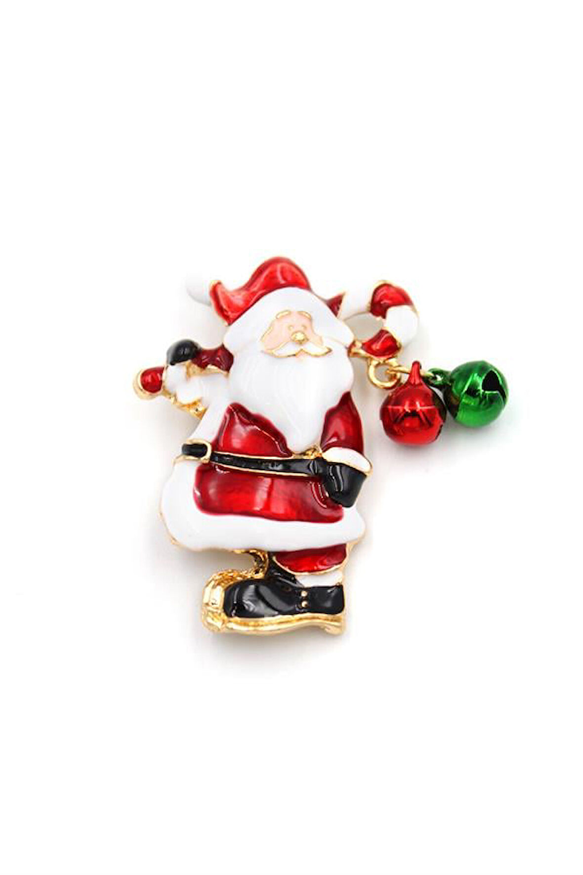 Noel Baba Broş - Kırmızı