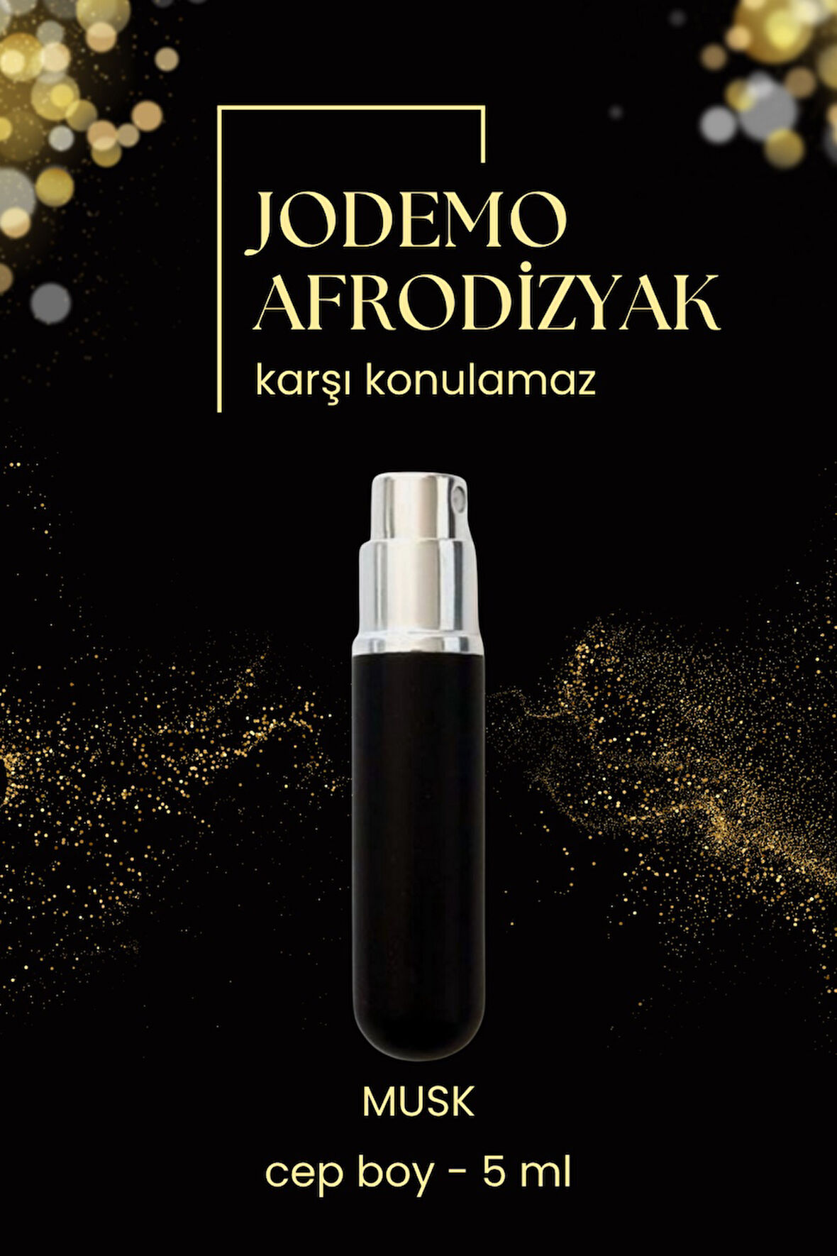 2 Adet Afrodizyak Etkili Erkek Parfüm Cep Boy Musk 5ml