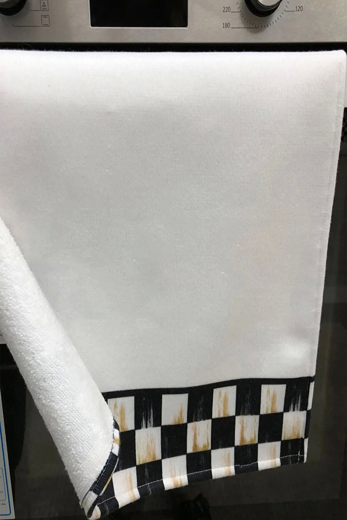 Valerine Life Annemin Mutfağı Mutfak Kurulama Fırın Beyaz El Havlusu %100 Pamuklu 35x50cm 2 Adet