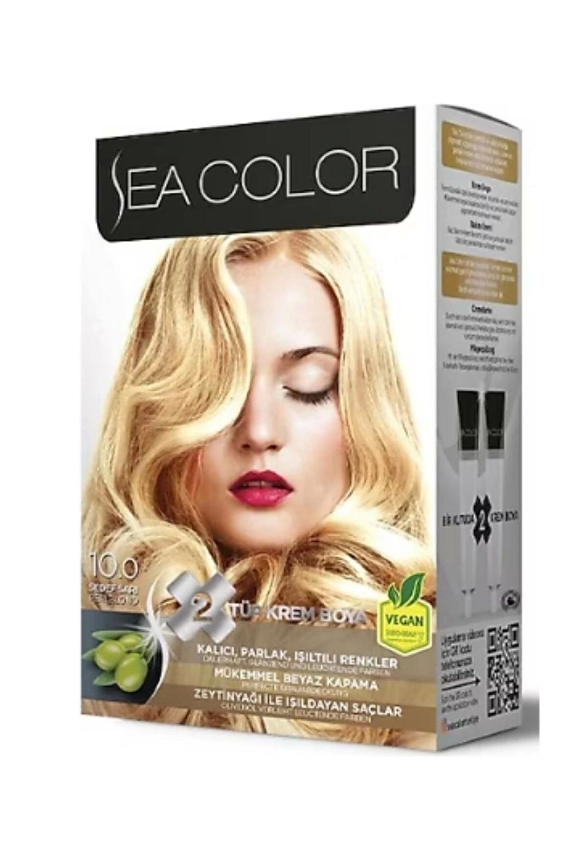Sea Color Saç Boyası Sedef Sarı 10/0 100 Ml