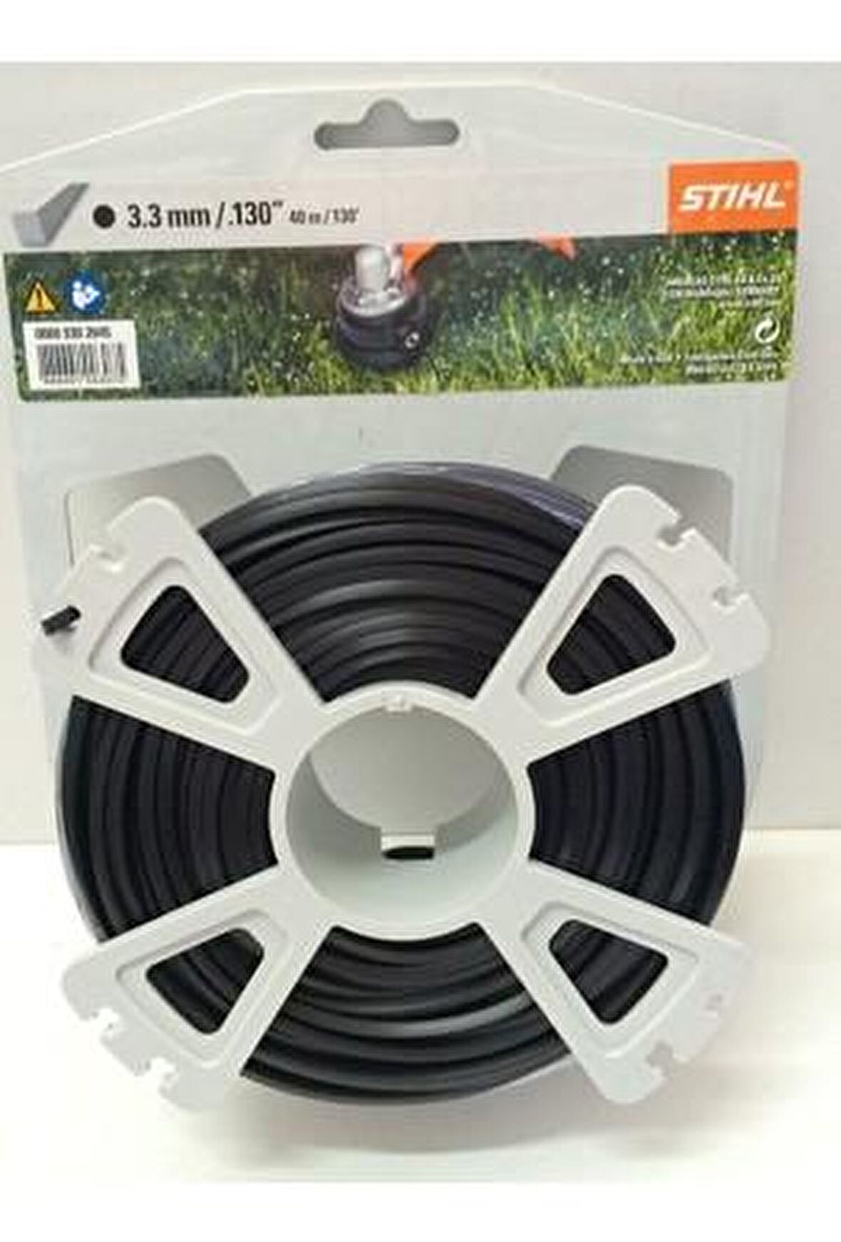 Stihl Misine Motorlu Tırpan Misina 3.3mm 38mt Siyah 4 Köşe