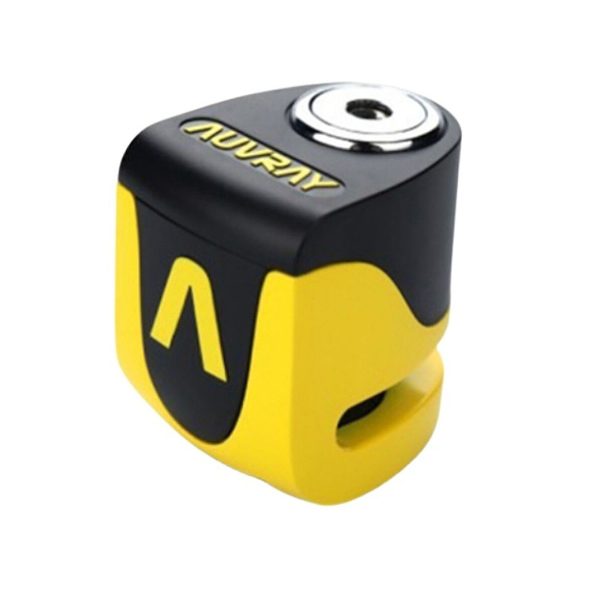 Auvray Mini Alarmlı Motosiklet Disk Kilidi 5,5mm 120 Db Sarı Siyah (Vespa Uyumlu)