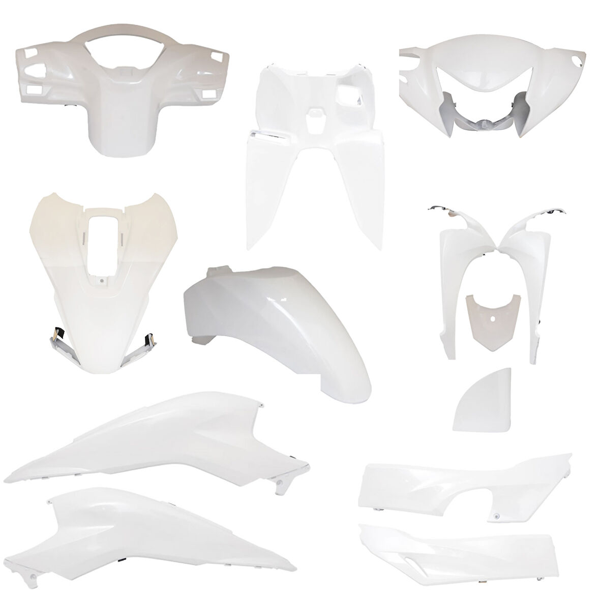 Monero Kaporta Set Beyaz - Honda Dio