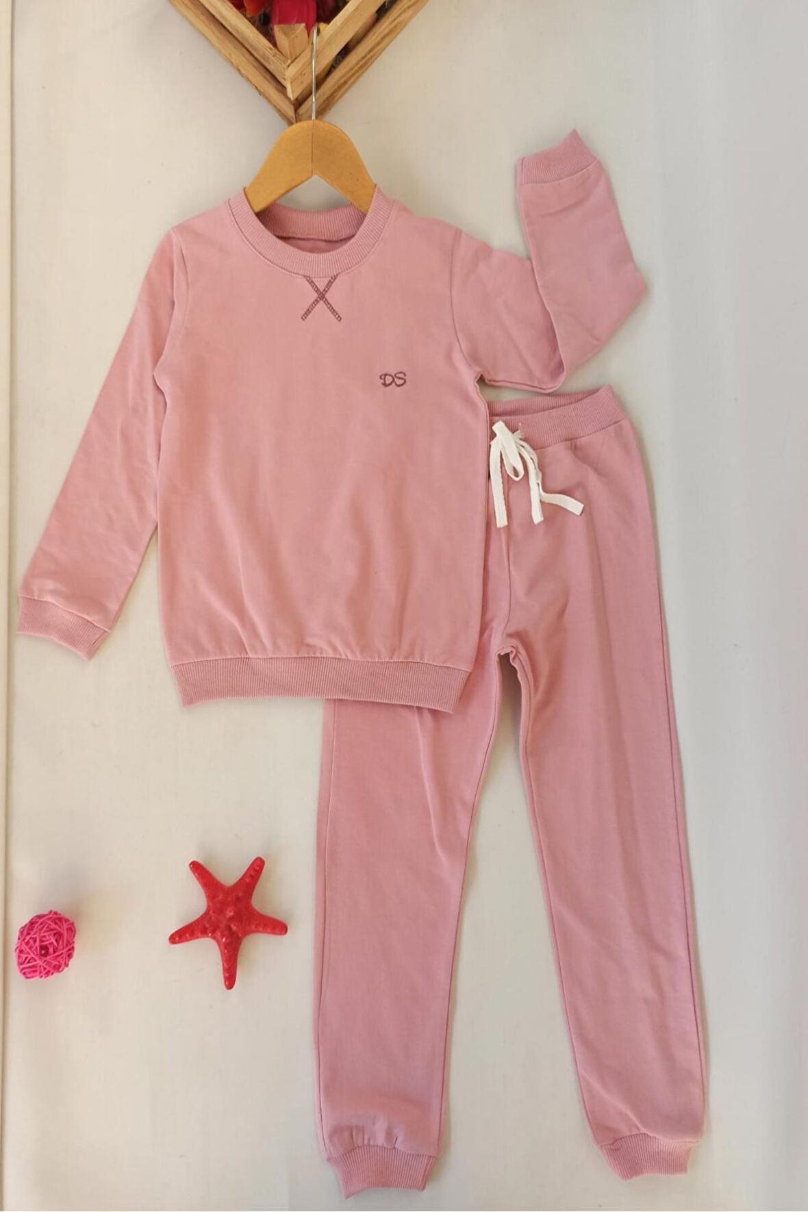 diamondstar Basic Karyoka Detaylı pijama Takım 2-5 Yaş