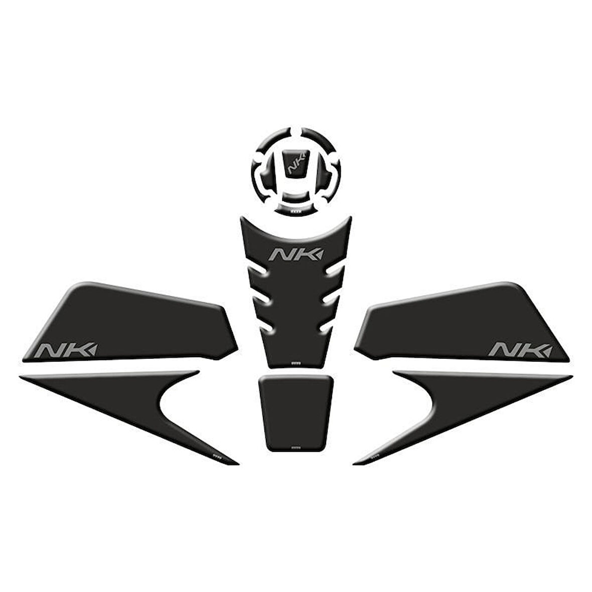 Gogo CF Moto NK 450 Tank Pad Set 001 Siyah
