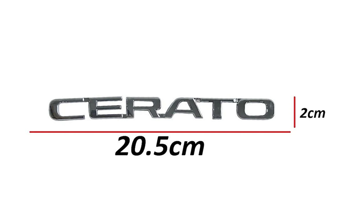 KİA CERATO BAGAJ CERATO YAZISI 2009-2010-2011-2012-2013-2014-2015 86310-2F500