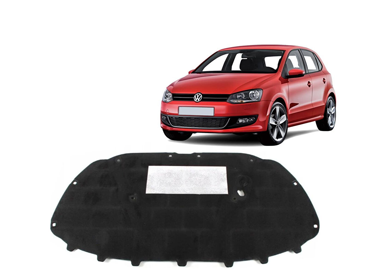 POLO MOTOR KAPUT KEÇESİ İZOLASYON KLİPSLİ 2010-2011-2012-2013 6R0863831B