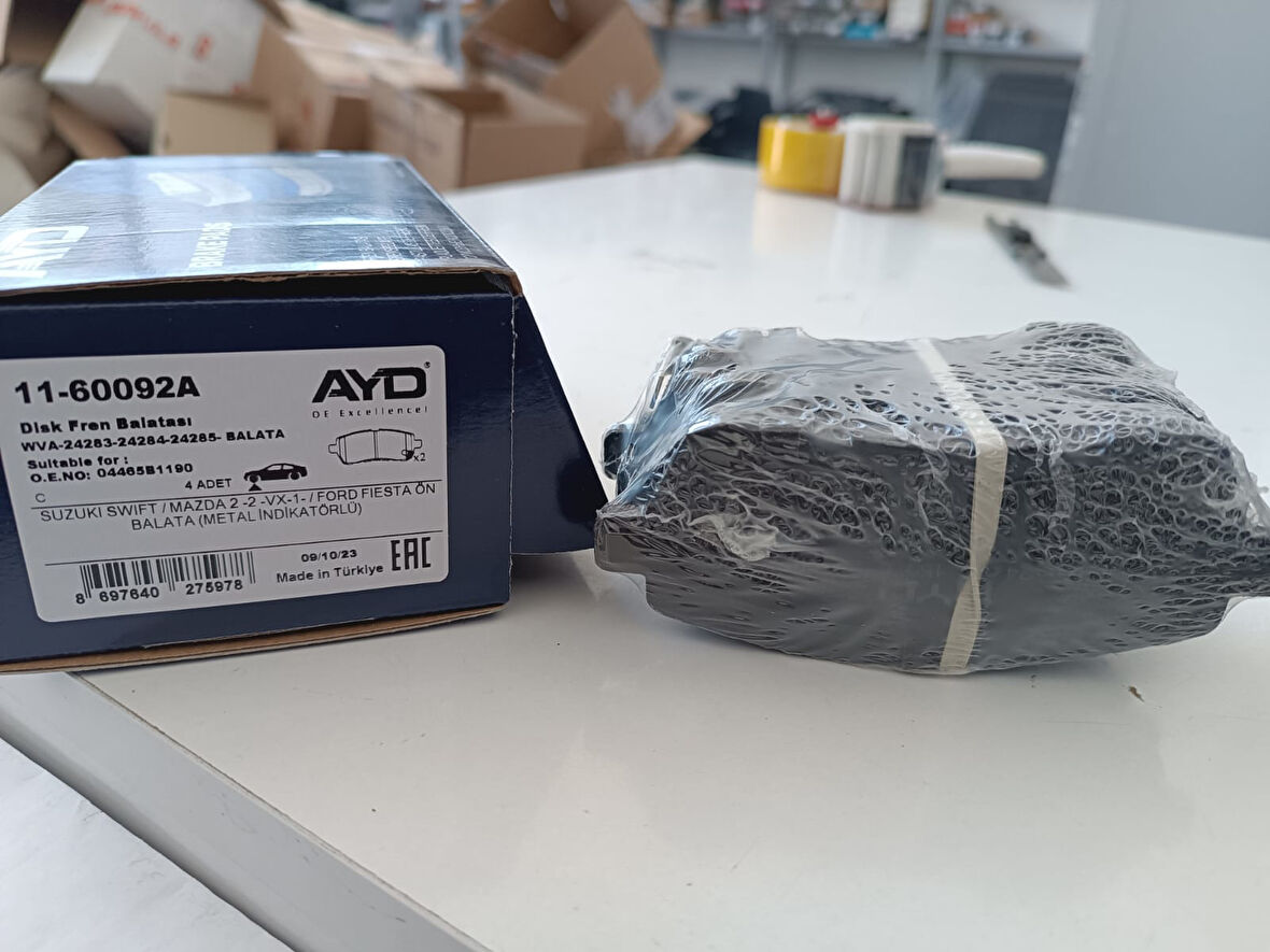 FORD FİESTA ÖN BALATA TAKIMI 2008-2009-2010-2011-2012 04465b1190