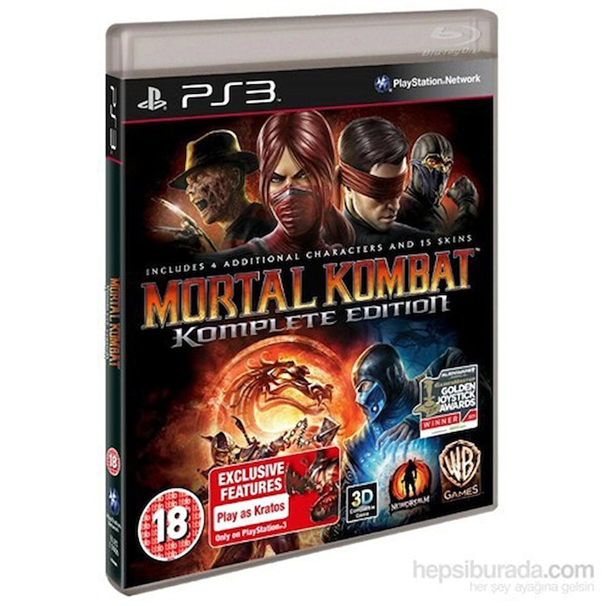 Ps3 Mortal Kombat Komplete Edition %100 Orjinal Oyun