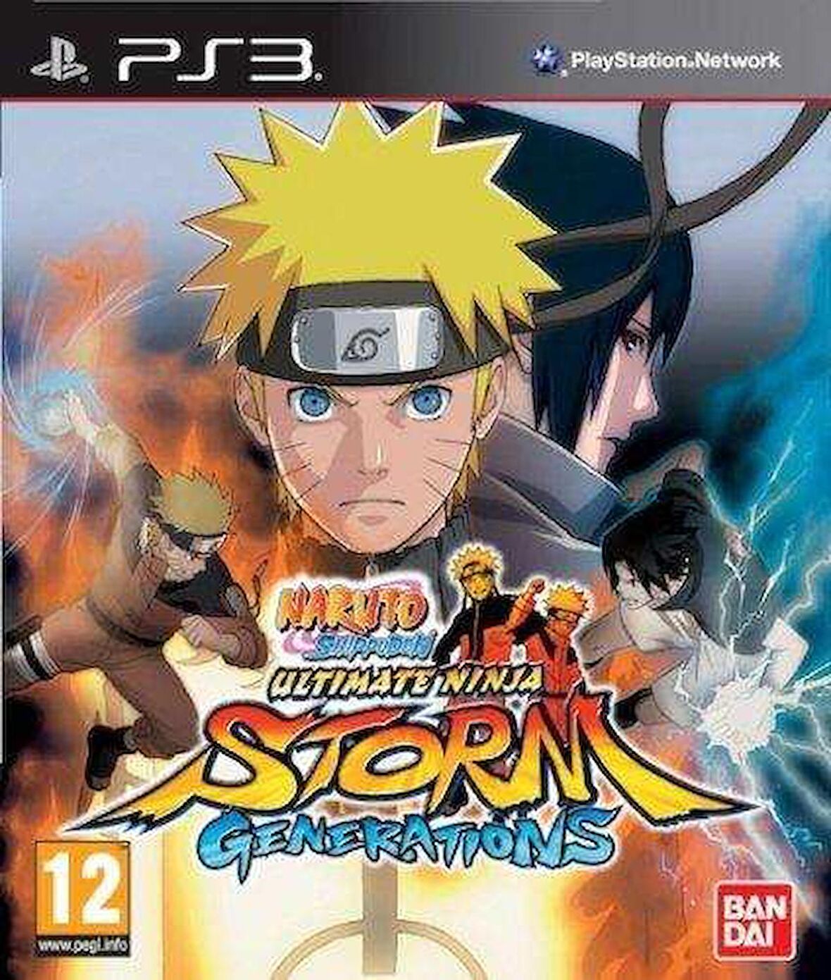 Ps3 Naruto Shıppuden Ultımate Nınja Storm Generatıons - Orjinal Oyun - Sıfır Jelatin