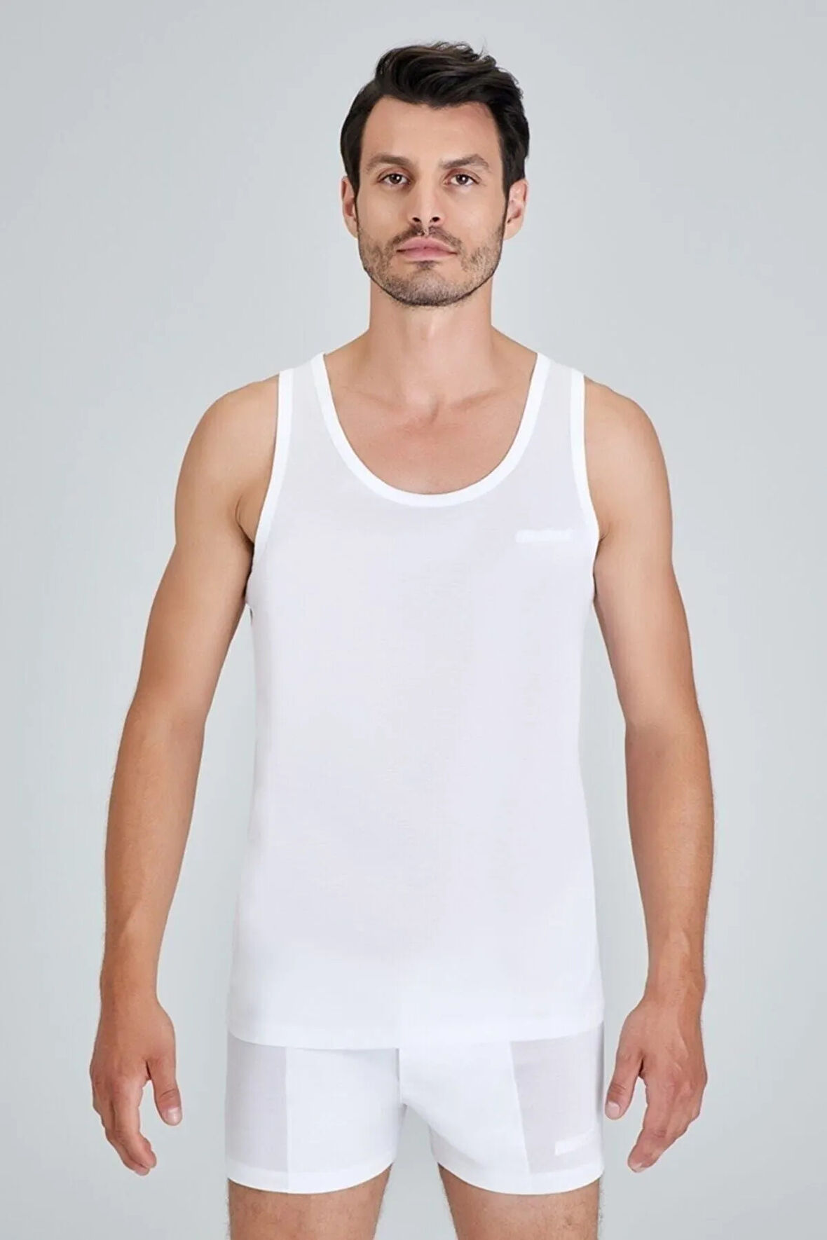 Erkek Beyaz Elite Atlet