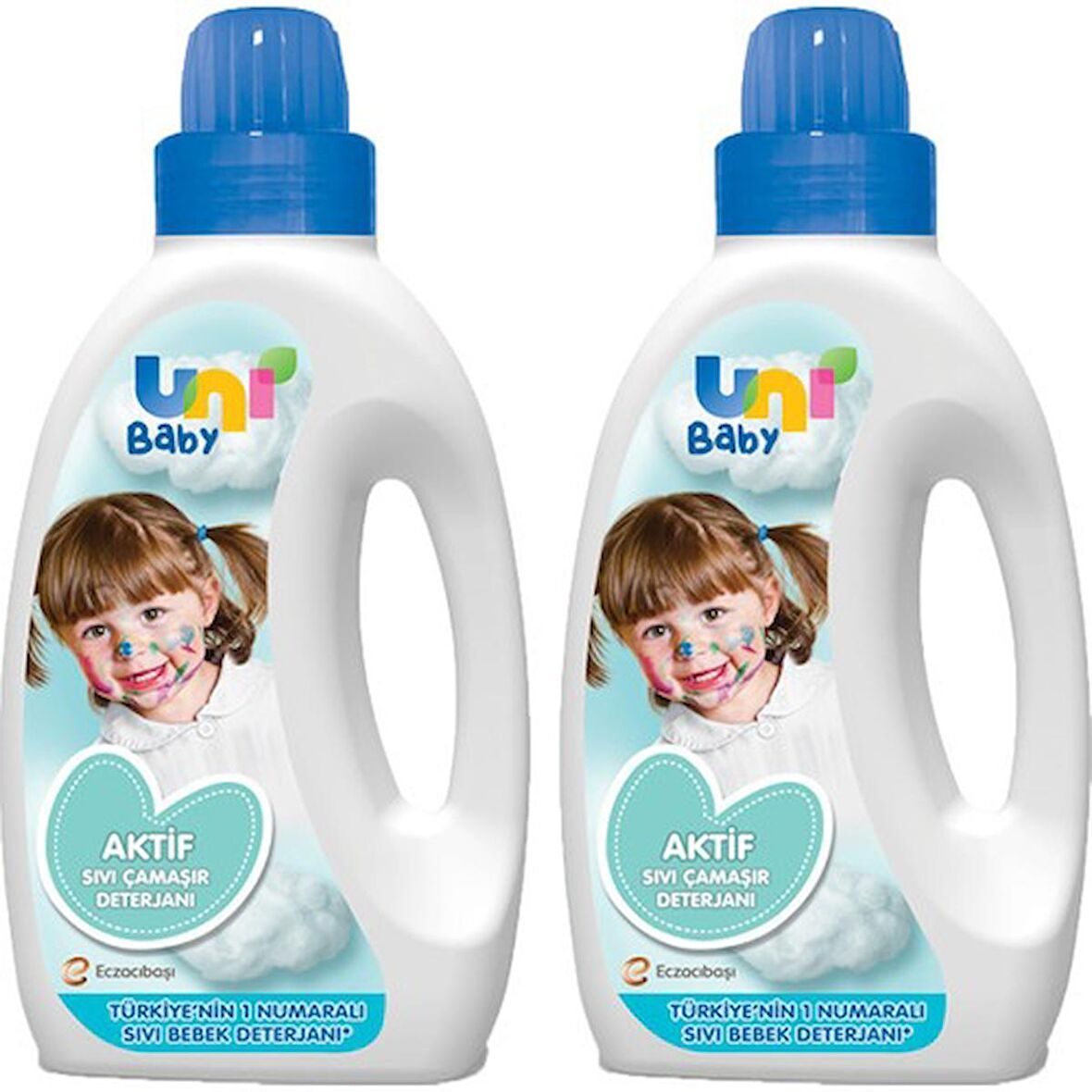 Uni Baby Sıvı Çamarşır Deterjanı 1500 ml x 2 Adet