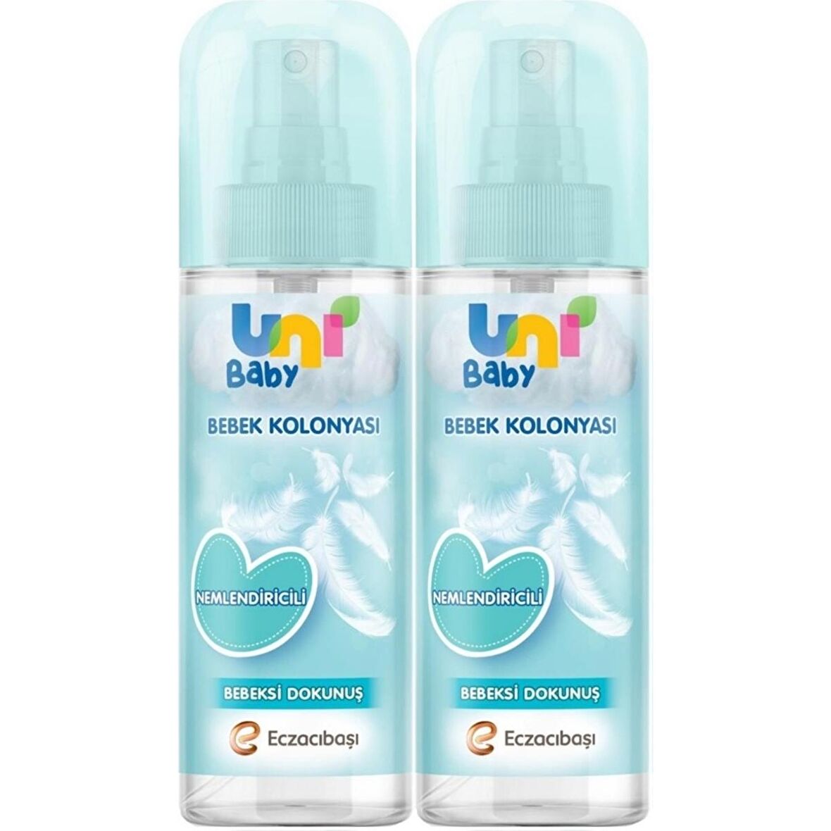 Uni Baby Kolonya Bebeksi Kokular 150 ml x 2 Adet