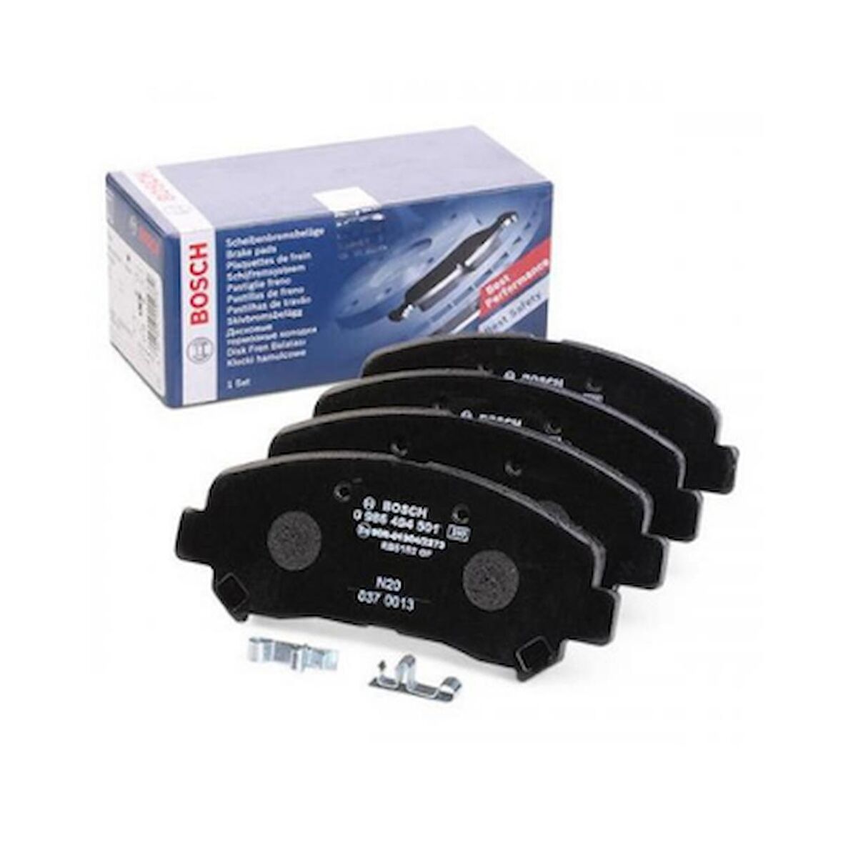 BOSCH ÖN FREN BALATASI 0986494501 NİSSAN QASHQAİ 2007-2013 XTRAİL