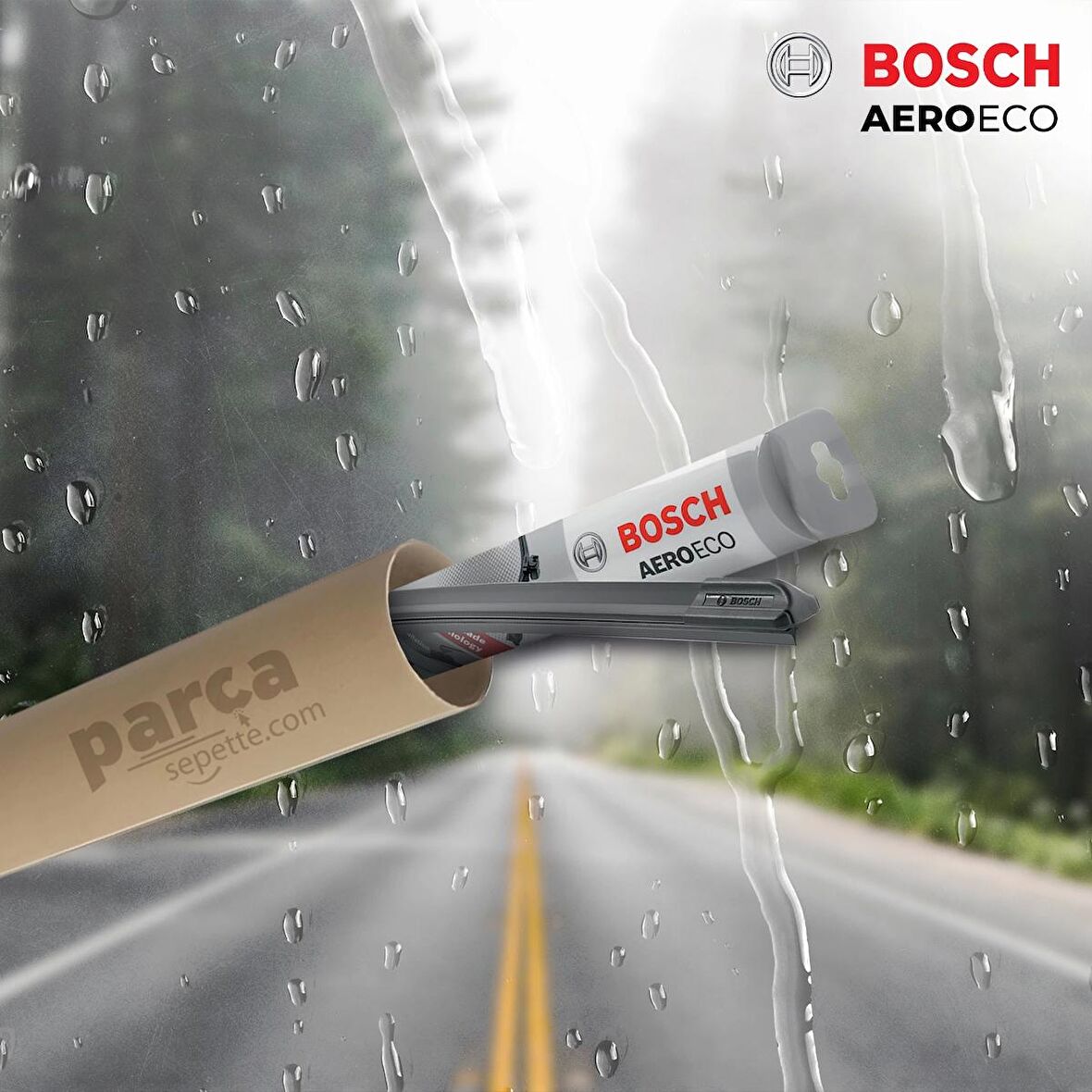 Bosch Aeroeco Fiat Linea 2007 - 2017 Ön Muz Silecek Takımı