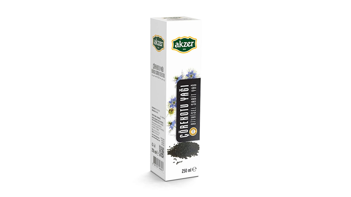 Akzer Çörekotu Yağı - 250 ml