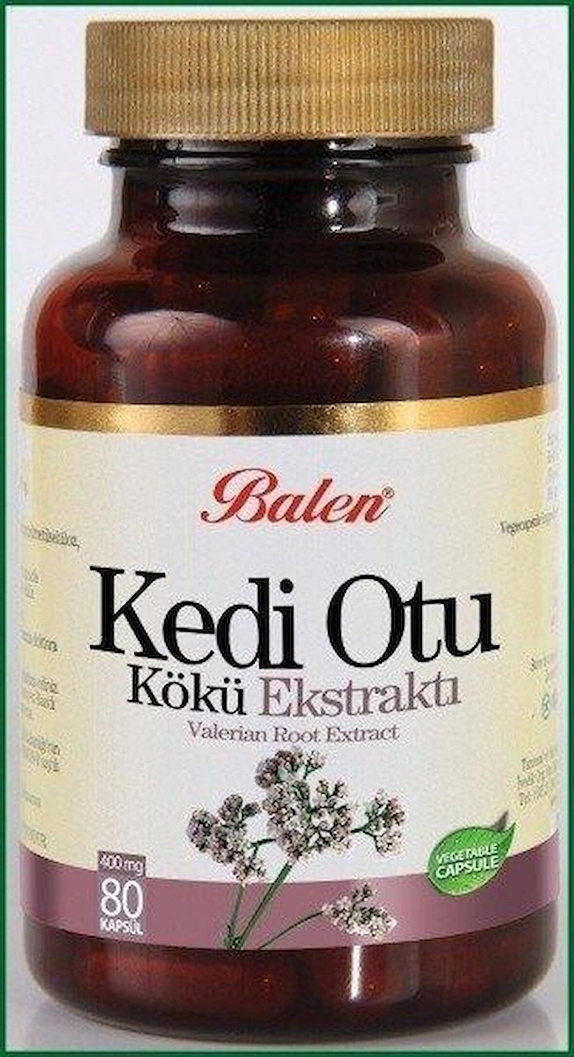 Balen Kediotu Kökü Ekstrakt - 80 Kapsül