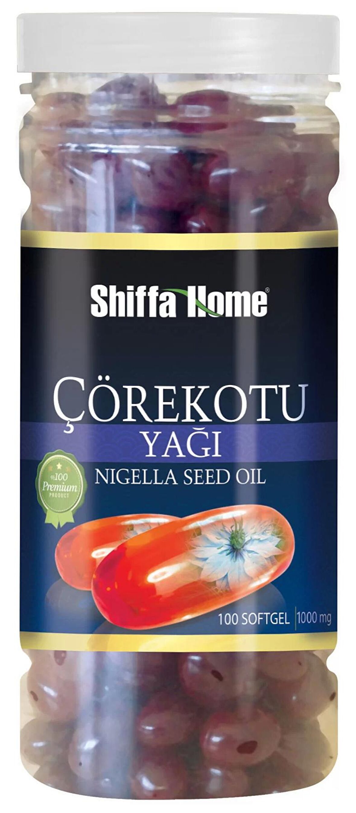 Shiffa Home Çörekotu Yağı - 100 Softjel Kapsül