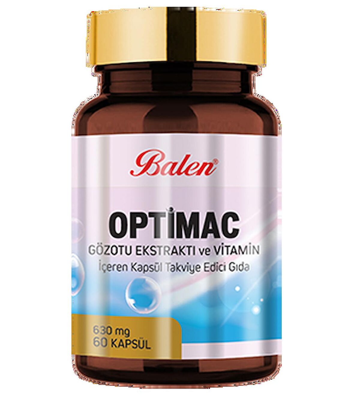 Balen Optimac Gözotu Ekstraktı ve Vitamin - 60 Kapsül