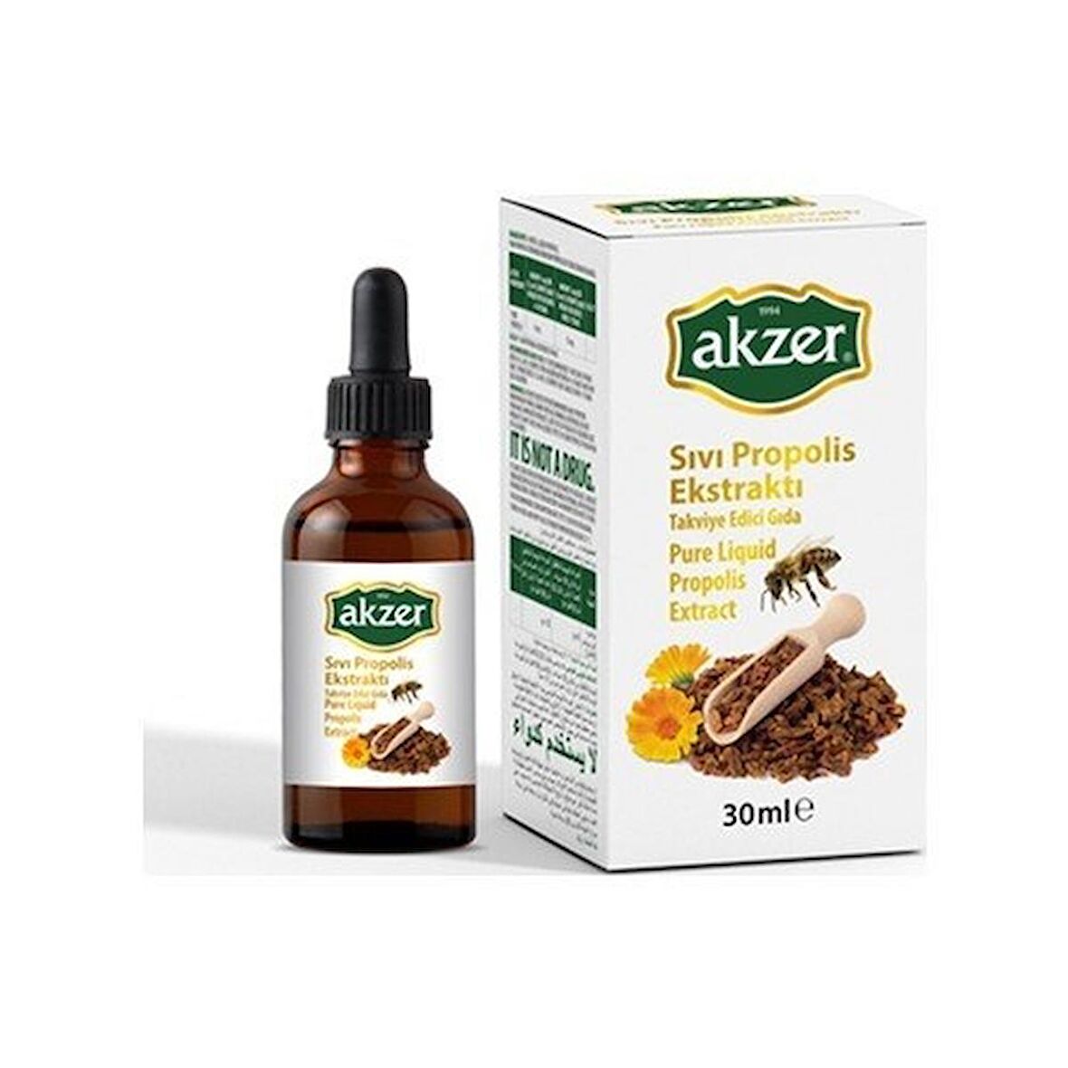 Akzer Sıvı Propolis Ekstraktı - 30 ml