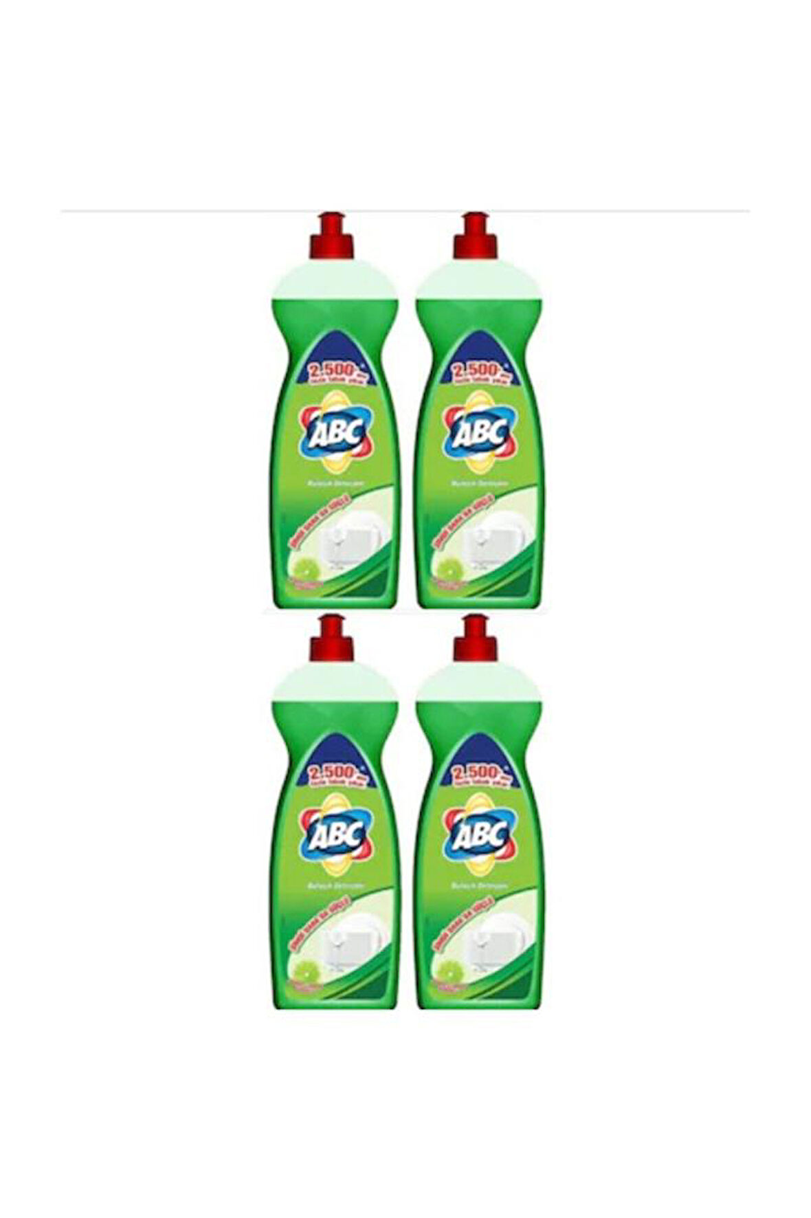 ABC Bulaşık Deterjanı Misket Limonu 670 ml x 4 Adet