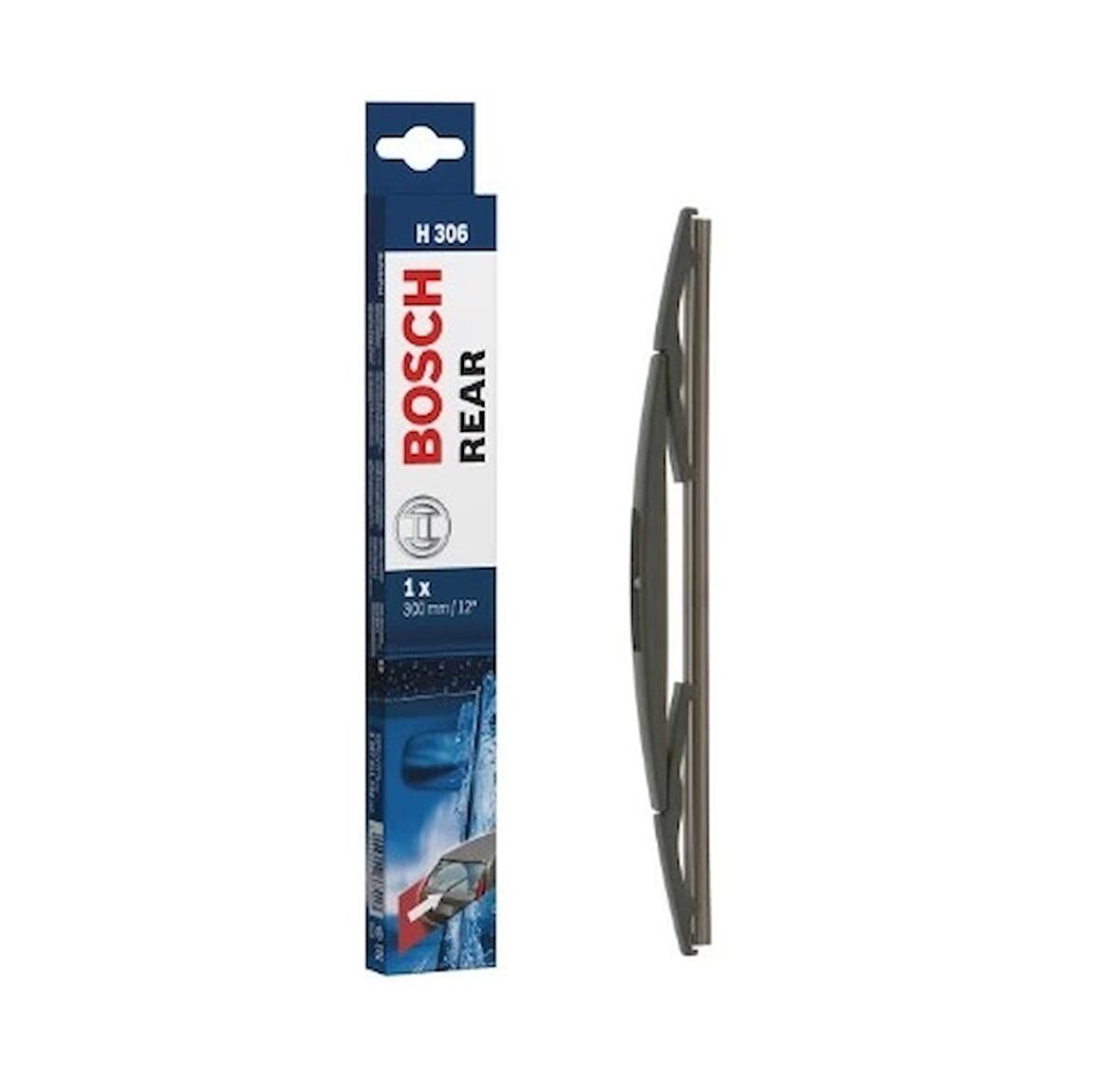 Bosch Rear Nissan Micra 2011 - 2016 Arka Silecek - H306