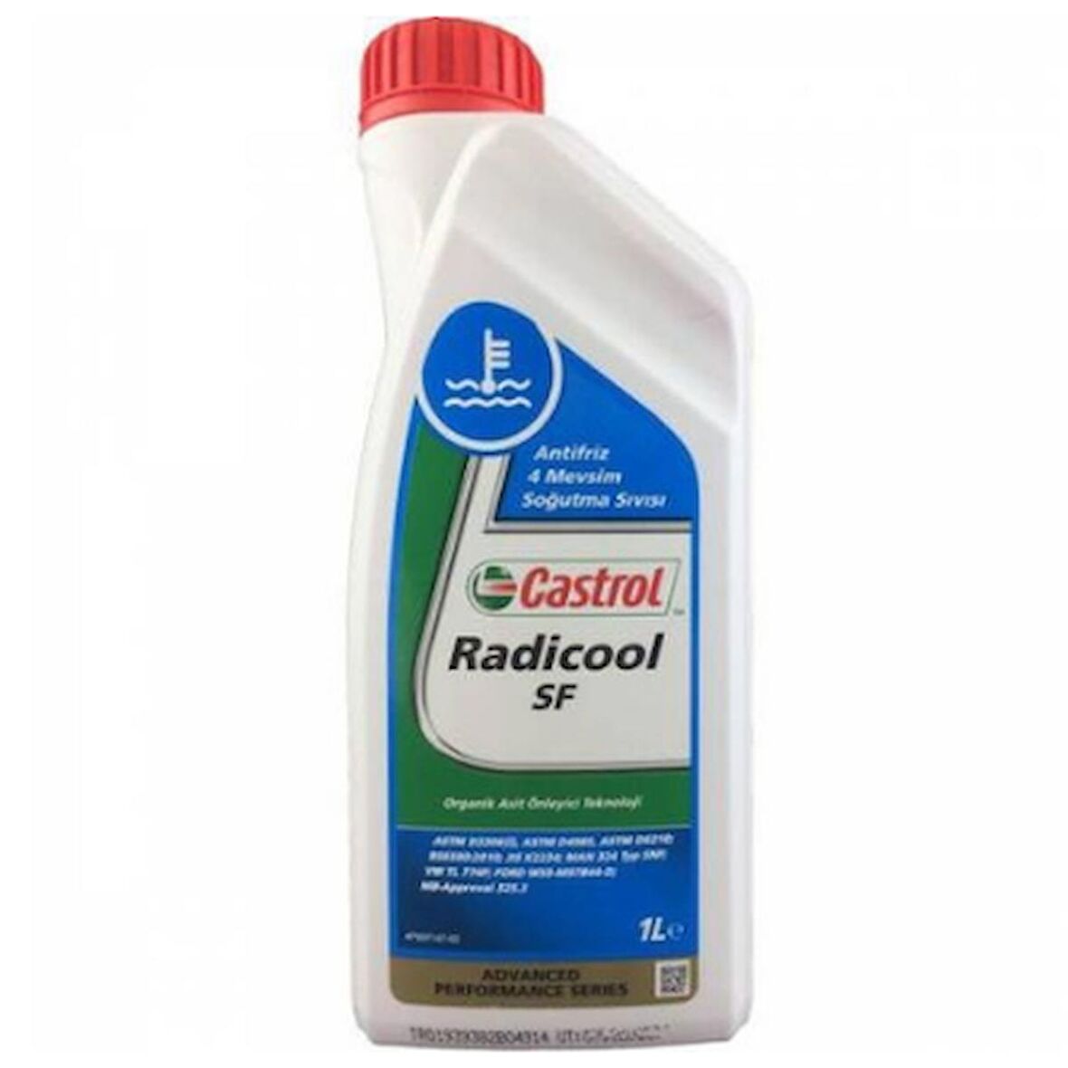 Castrol Radicool Antifiriz Kırmızı 1  LİTRE