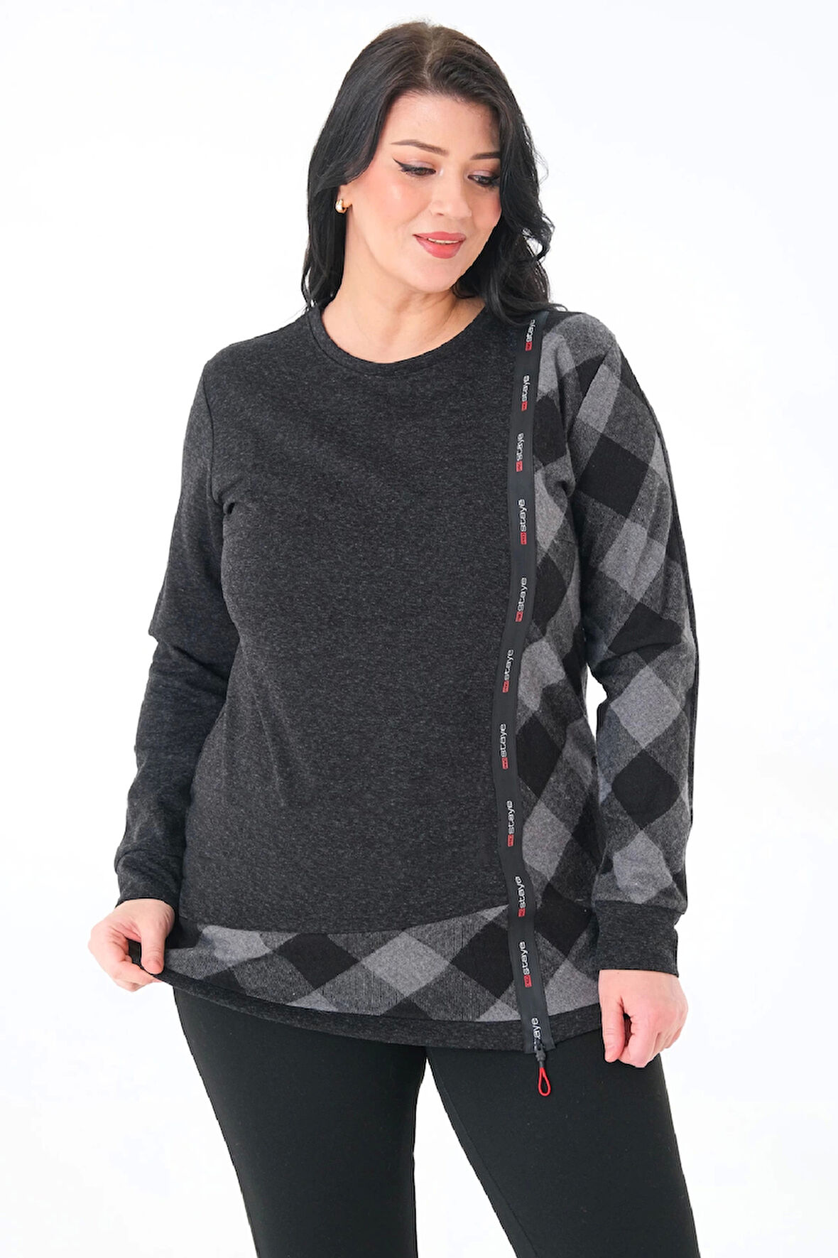 Kadın Büyük Beden Sweatshirt