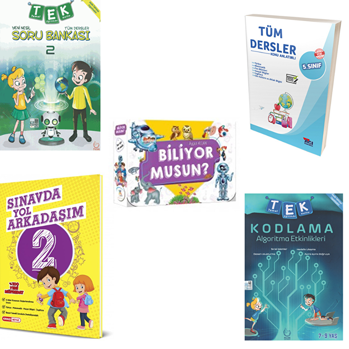 2 Den 3 E Geçiyorum Seti Toplam 14 kitap