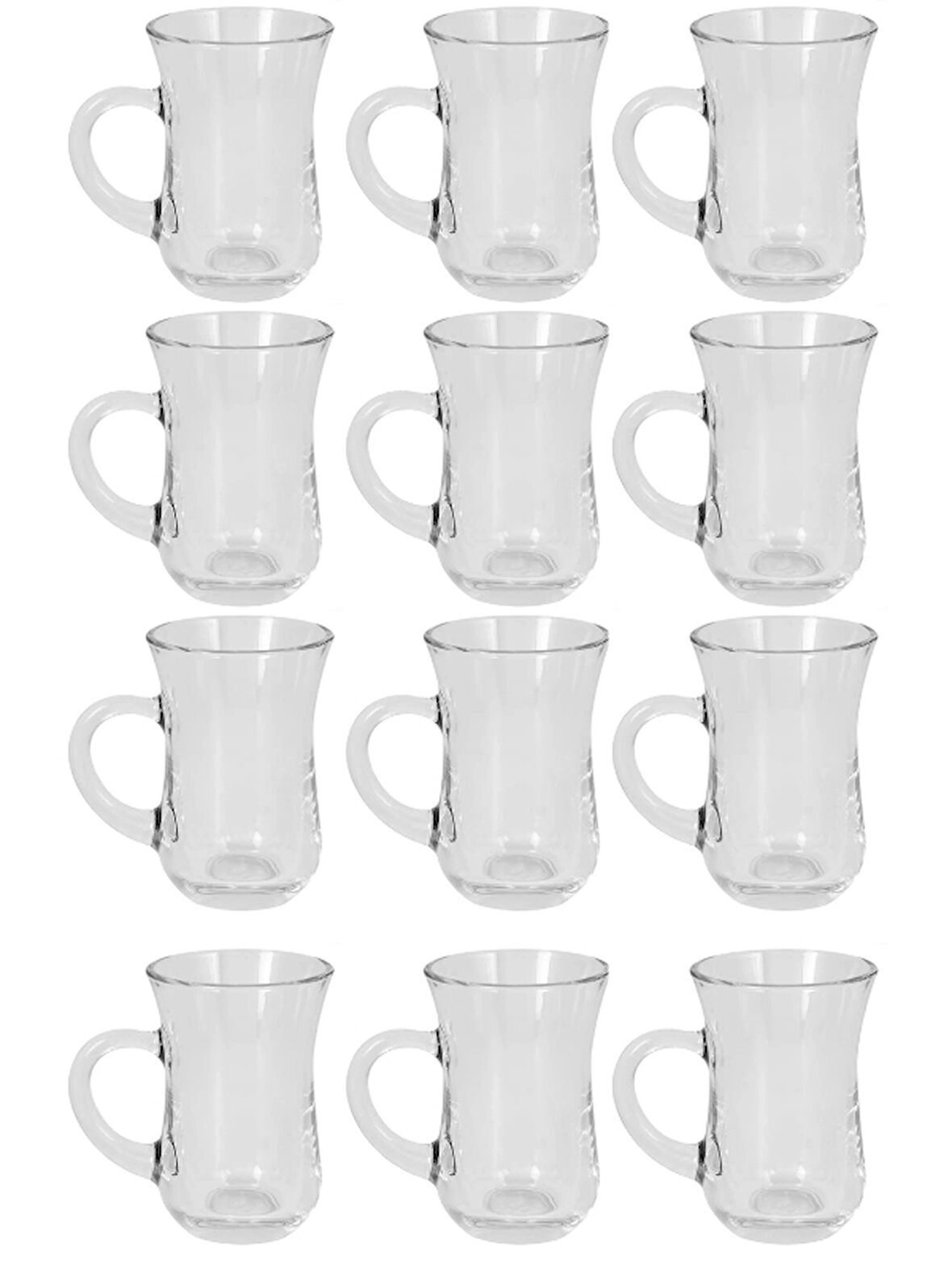 Kulplu Çay Bardağı 12'li Set Paşabahçe Glass you