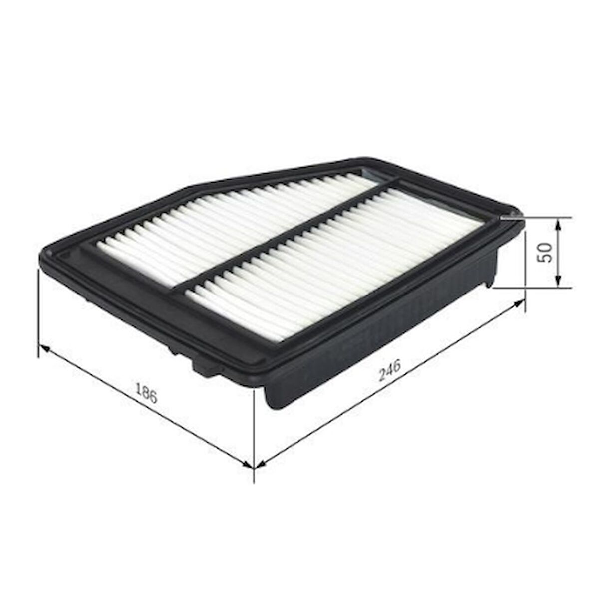 Honda Civic 1.6 1.8 Vtec 2012 sonrası F026400412 HAVA FİLTRESİ BOSCH