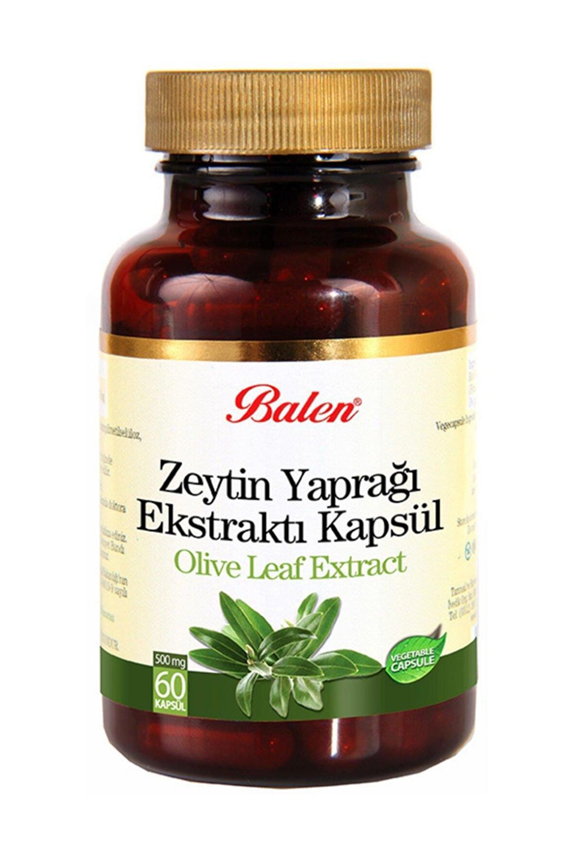 Balen Zeytin Yaprağı Ekstraktı - 60 Kapsül