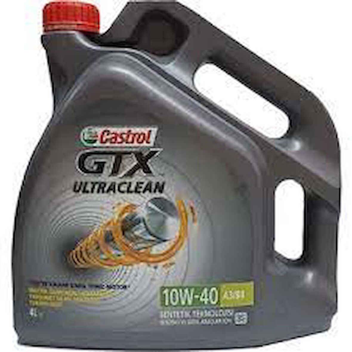 Castrol GTX Ultraclean 10W-40 A3/B4 4 Litre Motor Yağı