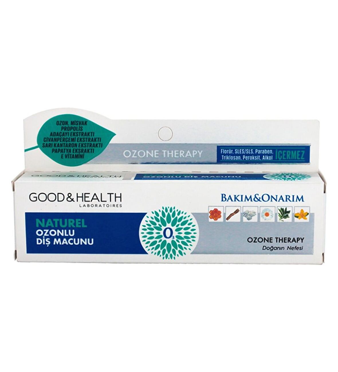 GOOD & HEALTH OZONE THERAPY NATUREL OZONLU DİŞ MACUNU 100 ML