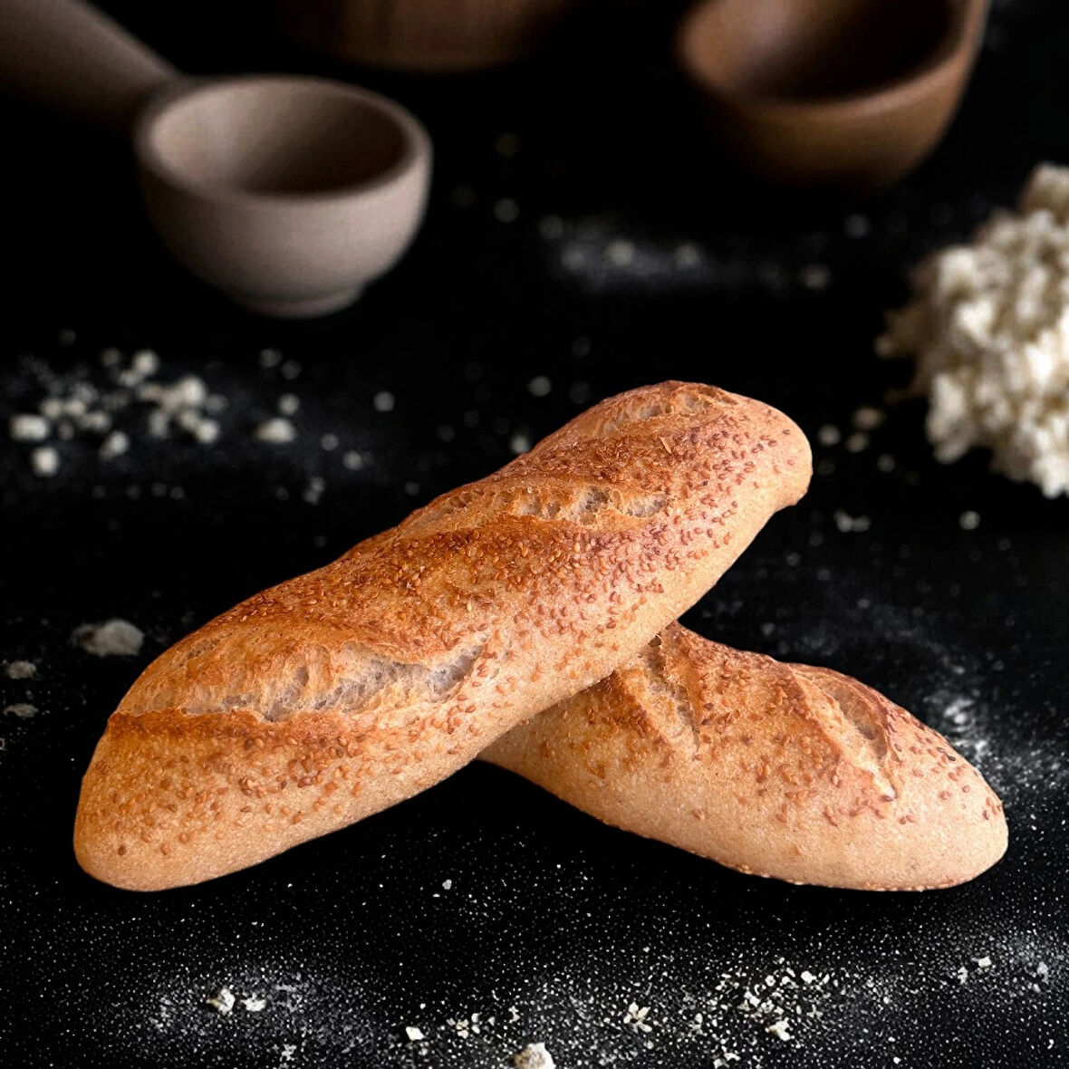 Mini Baget Ekmek 3 Unlu 200 g