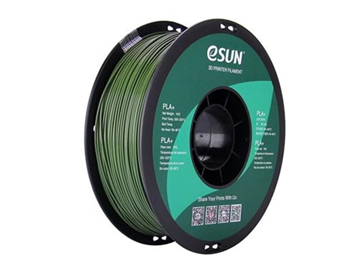 Esun PLA+ Filament 1.75 Mm Zeytin Yeşili