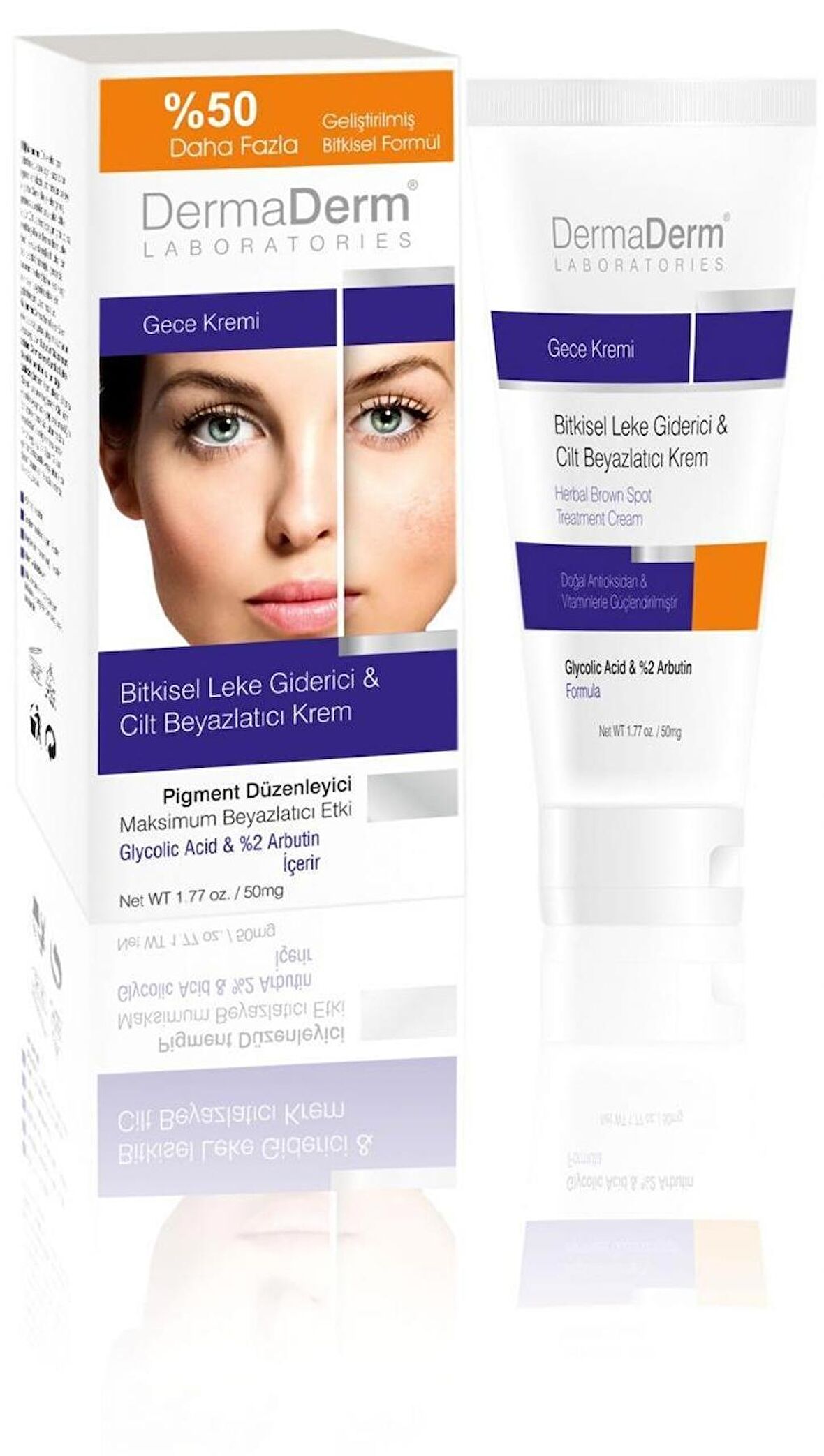 Dermaderm Leke Kremi "Gece" - 100 gr