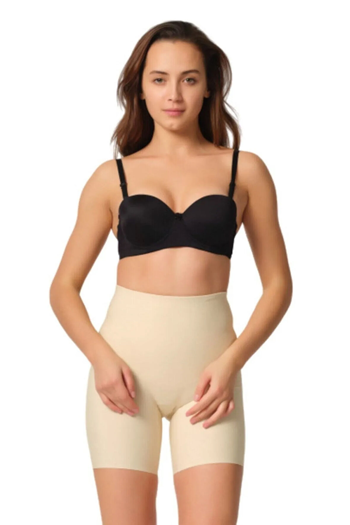 Toparlayıcı Lazer Kesim Boxer Korse Ten 2816