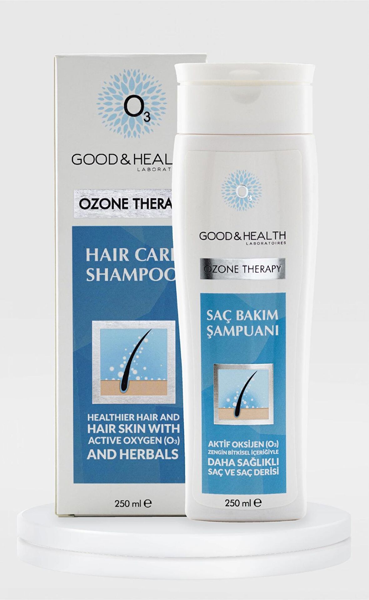 GOOD & HEALTH OZONE THERAPY ONARICI SAÇ BAKIM ŞAMPUANI 250 ML