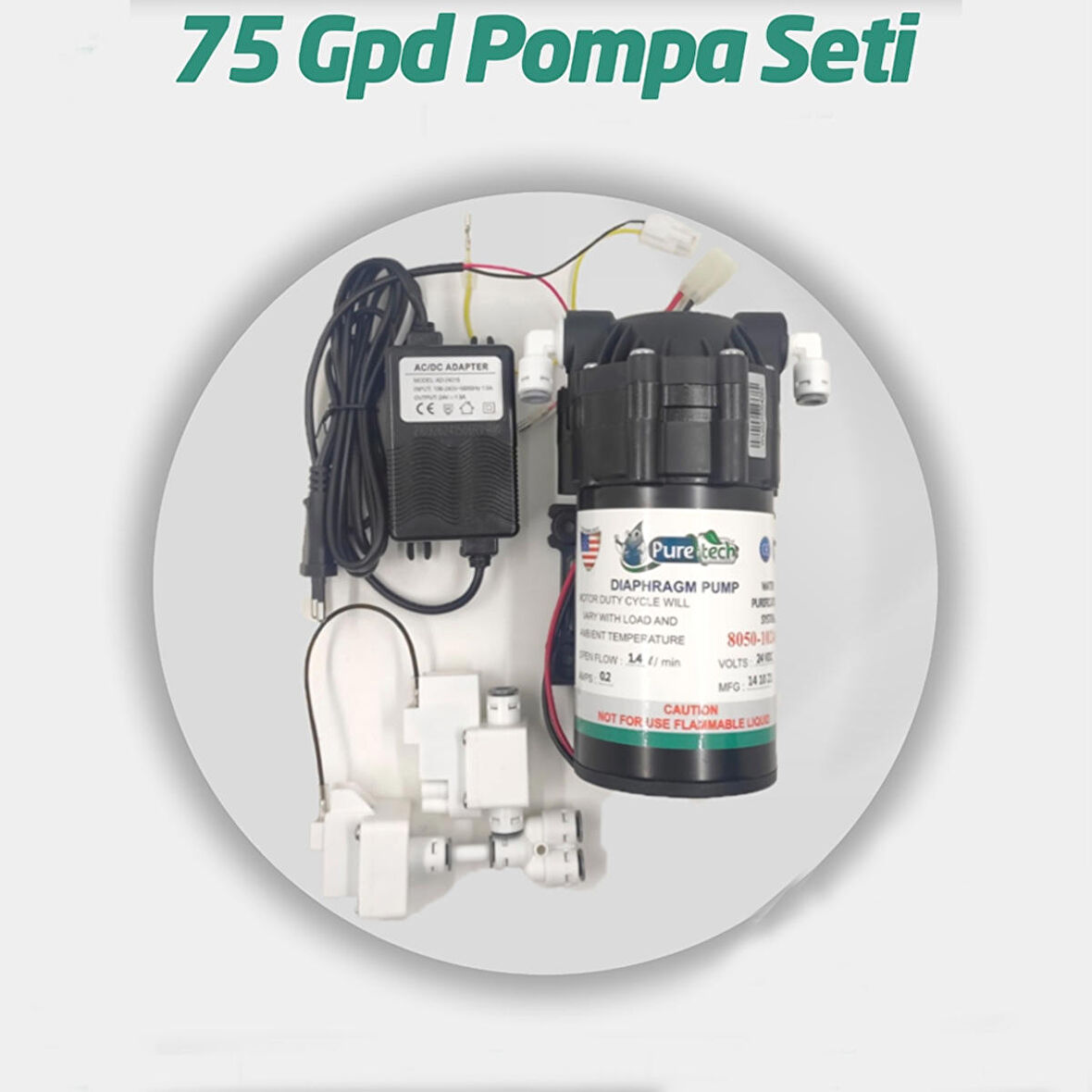 Su Arıtma Cihazı Pompa Seti,Su Arıtma Cihazını Pompalı Yap