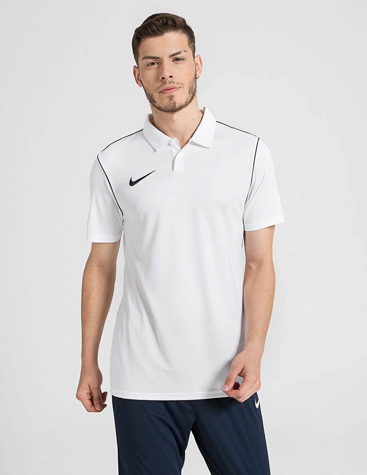 Nike  Park 20 Top Beyaz Erkek Polo Tişört