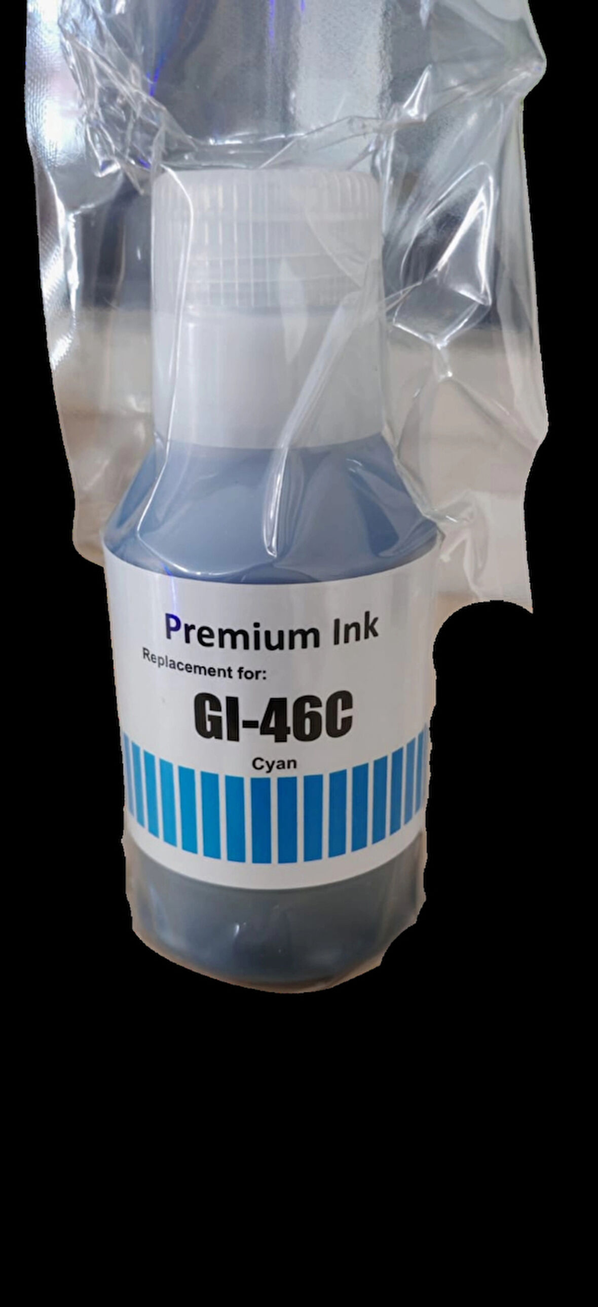Canon Pixma GI-46 C Mavi Muadil Mürekkep