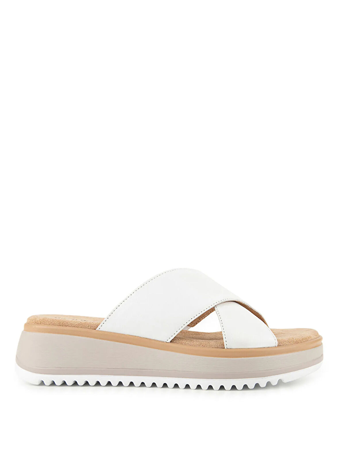 Hush Puppies Beyaz Kadın Terlik Hou