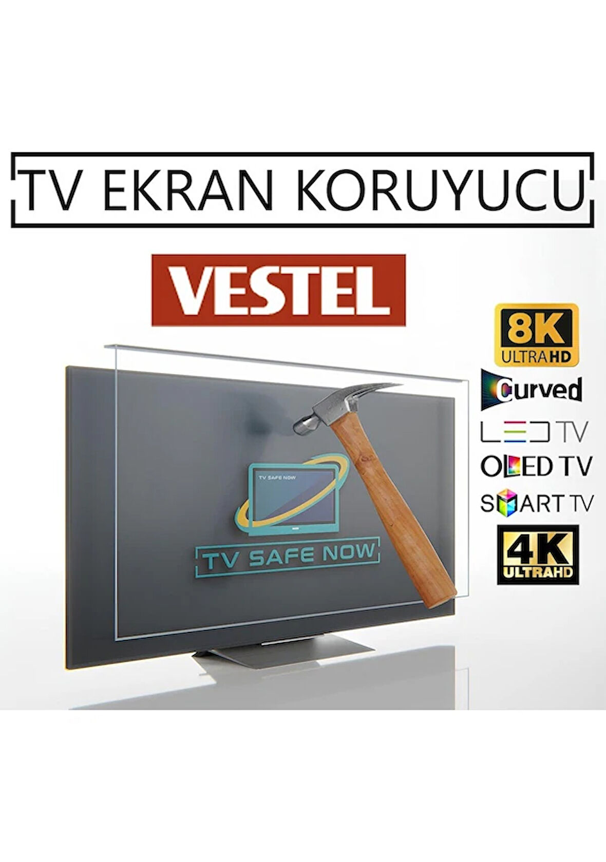 Vestel 65ud8900 Uyumlu Tv Ekran Koruyucu