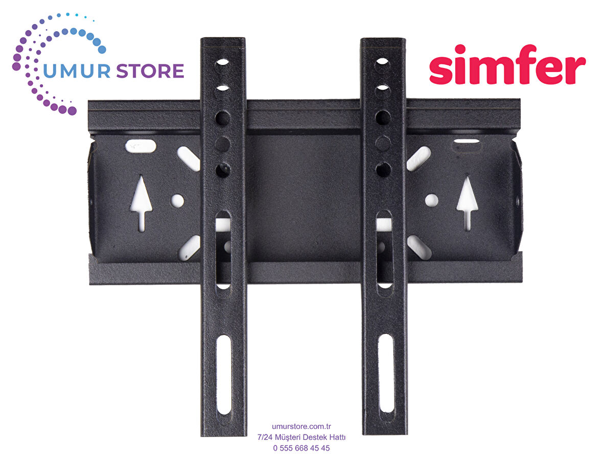 Simfer 32sfs3n 82 Ekran 32" Uydu Alıcılı 19”- 43” inç Lcd Led Ekran Tv Sabit Askı Aparatı