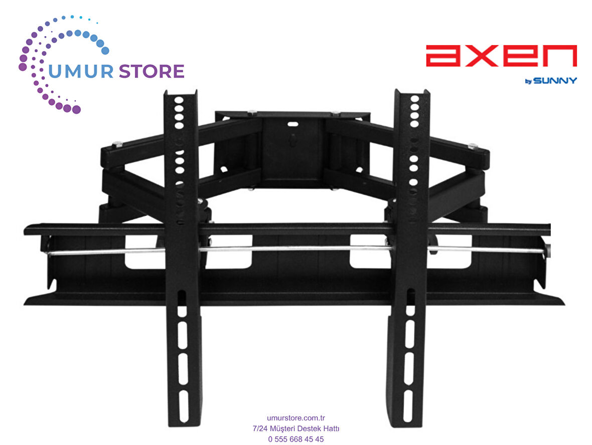 Axen AX43DIL540 43” FullHD Uydu Alıcılı webOS Smart 42”- 55”- 65”- 75” inç Lcd Led Ekran Tv Hareketli Askı Aparatı